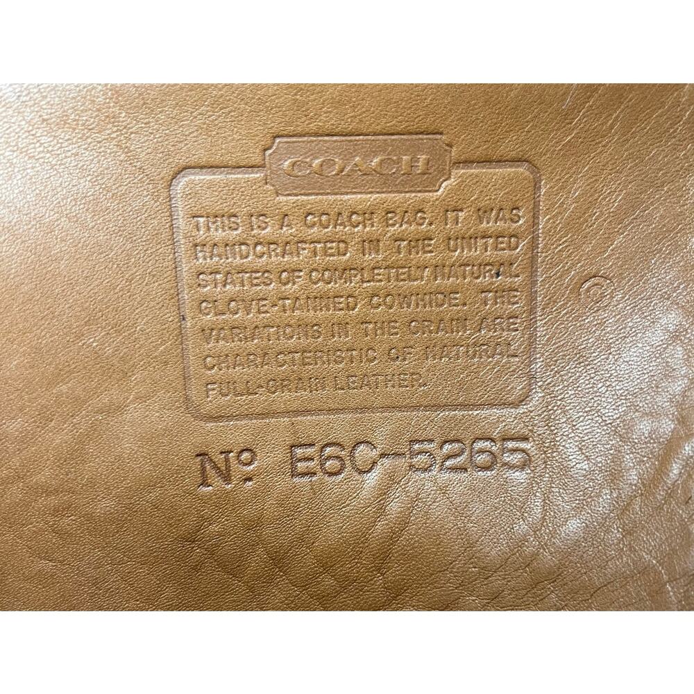 Vintage Coach 5265 Lexington Brief Bag - Picture 15 of 16